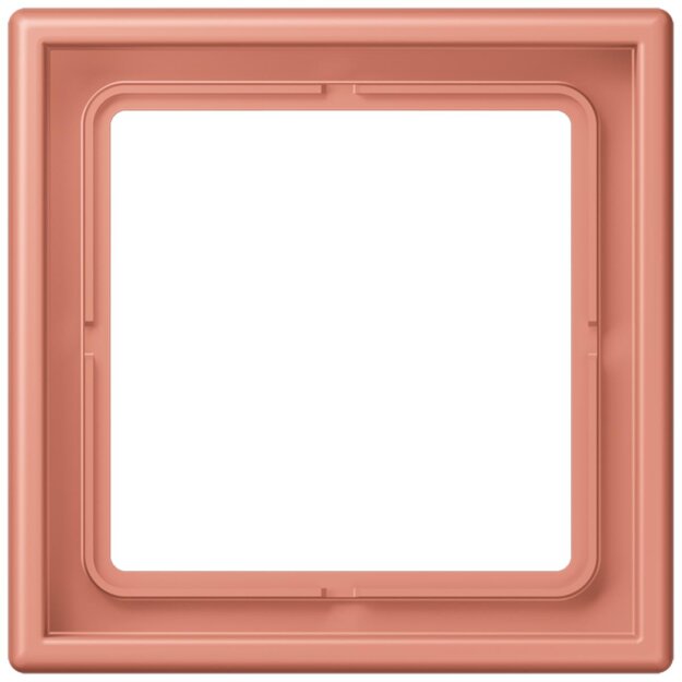 Jung LC981233 Rahmen 1-fach LC32111 (Duroplast lackiert) LOcre Rouge Moyen Les Couleurs® Le Corbusier