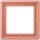 Jung LC981233 Rahmen 1-fach LC32111 (Duroplast lackiert) LOcre Rouge Moyen Les Couleurs® Le Corbusier