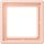 Jung LC981234 Rahmen 1-fach LC32112 (Duroplast lackiert) LOcre Rouge Clair Les Couleurs® Le Corbusier