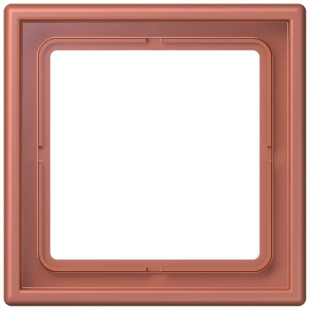 Jung LC981236 Rahmen 1-fach LC32121 (Duroplast lackiert) Terre Sienne Brique Les Couleurs® Le Corbusier