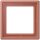 Jung LC981236 Rahmen 1-fach LC32121 (Duroplast lackiert) Terre Sienne Brique Les Couleurs® Le Corbusier