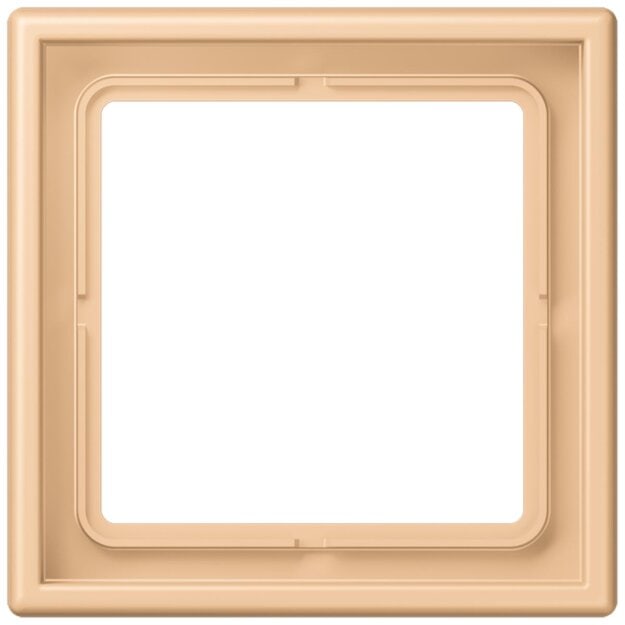 Jung LC981237 Rahmen 1-fach LC32122 (Duroplast lackiert) Terre Sienne Claire 31 Les Couleurs® Le Corbusier