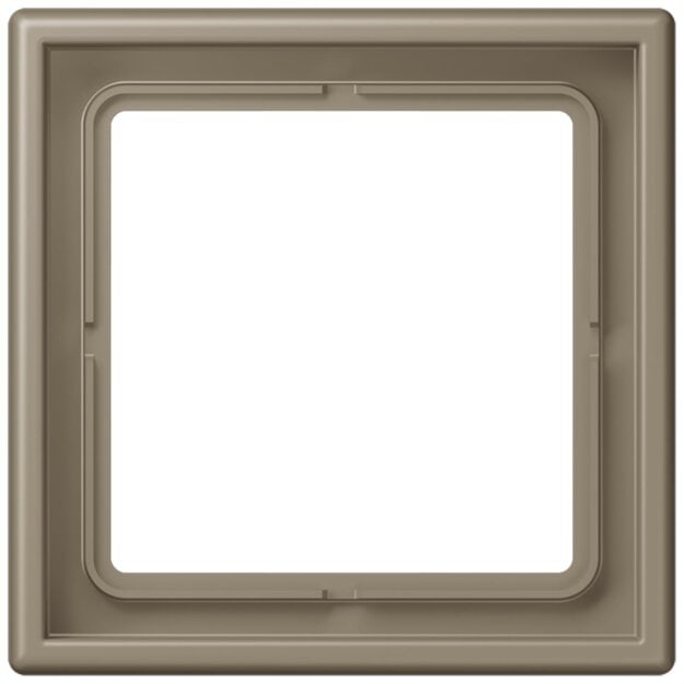 Jung LC981242 Rahmen 1-fach LC32141 (Duroplast lackiert) Ombre Naturelle Moyenne Les Couleurs® Le Corbusier