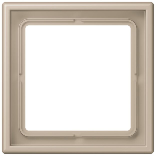 Jung LC981243 Rahmen 1-fach LC32142 (Duroplast lackiert) Ombre Naturelle Claire Les Couleurs® Le Corbusier