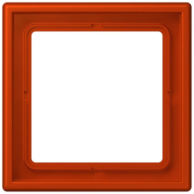 Jung LC981244 Rahmen 1-fach LC4320A (Duroplast lackiert) Rouge Vermillon 59 Les Couleurs® Le Corbusier