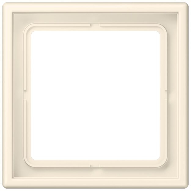 Jung LC981245 Rahmen 1-fach LC4320B (Duroplast lackiert) Blanc Ivoire Les Couleurs® Le Corbusier