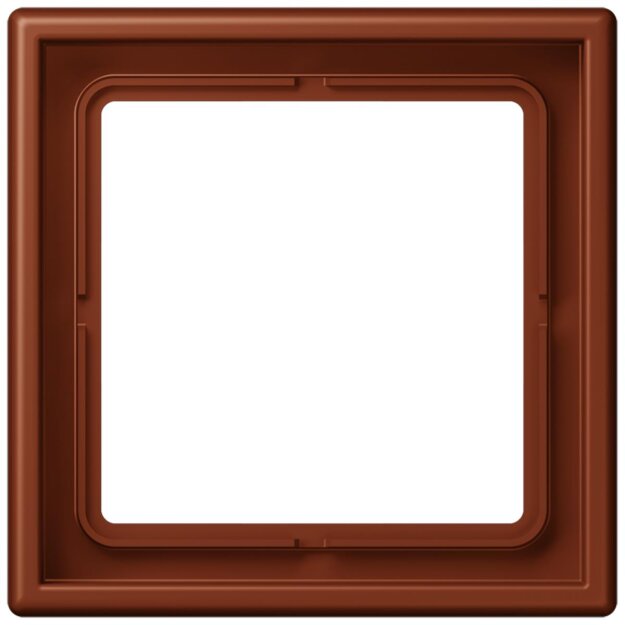 Jung LC981247 Rahmen 1-fach LC4320D (Duroplast lackiert) Terre Sienne Brûlée 59 Les Couleurs® Le Corbusier