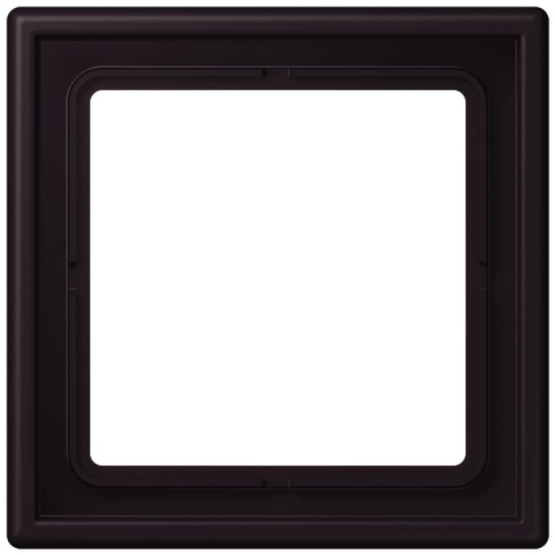 Jung LC981248 Rahmen 1-fach LC4320E (Duroplast lackiert) Noir DIvoire Les Couleurs® Le Corbusier