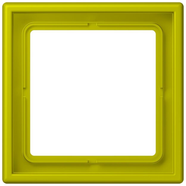 Jung LC981249 Rahmen 1-fach LC4320F (Duroplast lackiert) Vert Olive Vif Les Couleurs® Le Corbusier