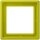 Jung LC981249 Rahmen 1-fach LC4320F (Duroplast lackiert) Vert Olive Vif Les Couleurs® Le Corbusier