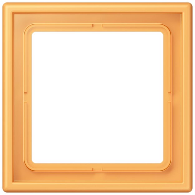 Jung LC981254 Rahmen 1-fach LC4320L (Duroplast lackiert) Ocre Jaune Clair Les Couleurs® Le Corbusier