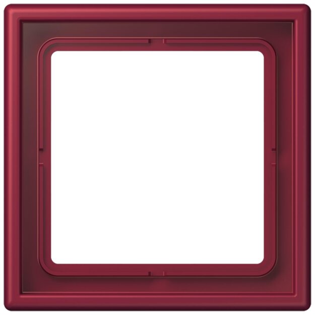 Jung LC981255 Rahmen 1-fach LC4320M (Duroplast lackiert) Le Rubis Les Couleurs® Le Corbusier