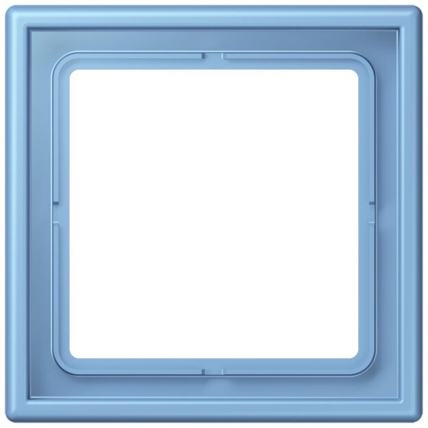 Jung LC981256 Rahmen 1-fach LC4320N (Duroplast lackiert) Bleu Céruléen 59 Les Couleurs® Le Corbusier