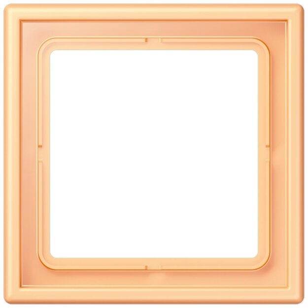 Jung LC981258 Rahmen 1-fach LC4320P (Duroplast lackiert) Terre Sienne Claire 59 Les Couleurs® Le Corbusier