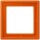 Jung LC981260 Rahmen 1-fach LC4320S (Duroplast lackiert) Orange Vif Les Couleurs® Le Corbusier