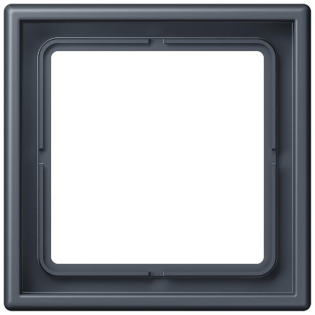 Jung LC981262 Rahmen 1-fach LC4320U (Duroplast lackiert) Gris Fonce 59 Les Couleurs® Le Corbusier