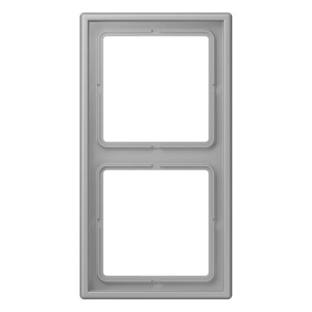 Jung LC982204 Rahmen 2-fach LC32012 (Duroplast lackiert) Gris Moyen Les Couleurs® Le Corbusier