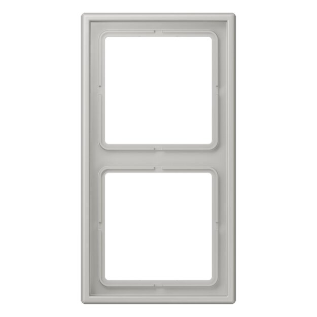Jung LC982205 Rahmen 2-fach LC32013 (Duroplast lackiert) Gris Clair 31 Les Couleurs® Le Corbusier
