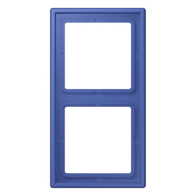 Jung LC982206 Rahmen 2-fach LC32020 (Duroplast lackiert) Bleu Outremer 31 Les Couleurs® Le Corbusier
