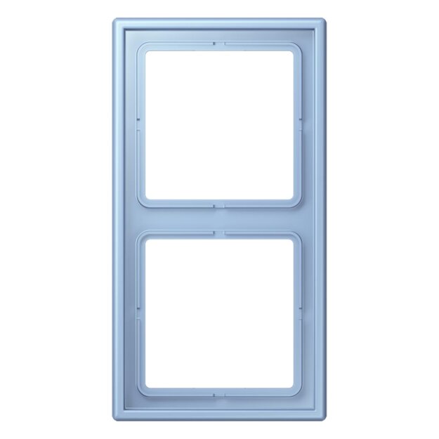 Jung LC982207 Rahmen 2-fach LC32021 (Duroplast lackiert) Outremer Moyen Les Couleurs® Le Corbusier