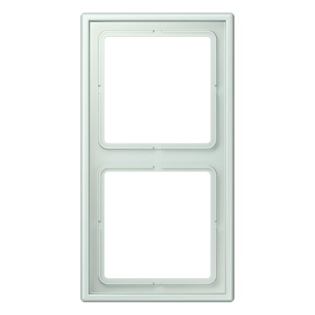 Jung LC982215 Rahmen 2-fach LC32034 (Duroplast lackiert) Céruléen Pale Les Couleurs® Le Corbusier