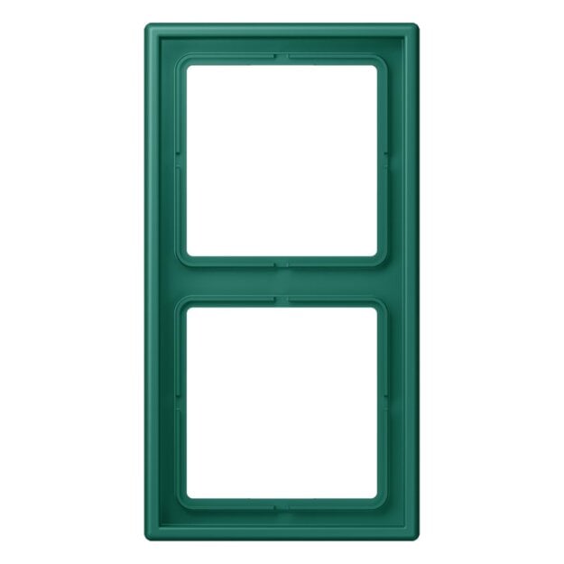 Jung LC982216 Rahmen 2-fach LC32040 (Duroplast lackiert) Vert Anglais Les Couleurs® Le Corbusier