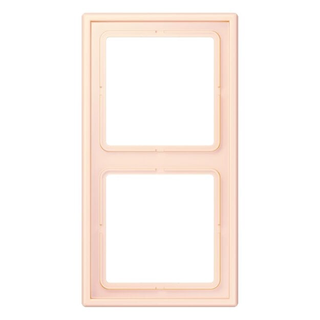 Jung LC982226 Rahmen 2-fach LC32082 (Duroplast lackiert) Orange Pâle Les Couleurs® Le Corbusier