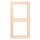 Jung LC982228 Rahmen 2-fach LC32091 (Duroplast lackiert) Rose Pâle Les Couleurs® Le Corbusier
