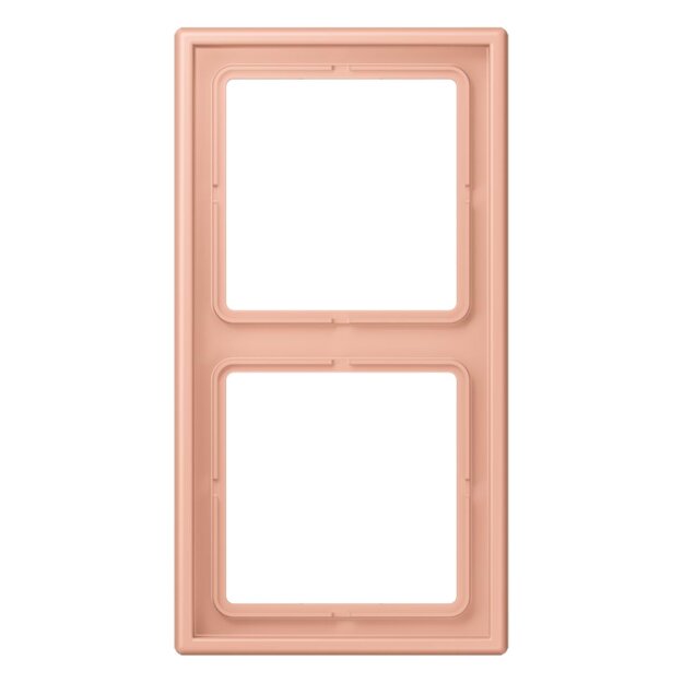Jung LC982231 Rahmen 2-fach LC32102 (Duroplast lackiert) Rose Clair Les Couleurs® Le Corbusier