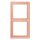 Jung LC982231 Rahmen 2-fach LC32102 (Duroplast lackiert) Rose Clair Les Couleurs® Le Corbusier