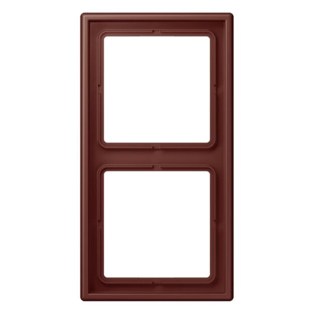 Jung LC982235 Rahmen 2-fach LC32120 (Duroplast lackiert) Terre Sienne Brûlée 31 Les Couleurs® Le Corbusier