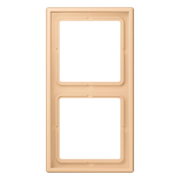 Jung LC982237 Rahmen 2-fach LC32122 (Duroplast lackiert) Terre Sienne Claire 31 Les Couleurs® Le Corbusier