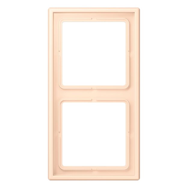 Jung LC982238 Rahmen 2-fach LC32123 (Duroplast lackiert) Terre Sienne Pâle Les Couleurs® Le Corbusier