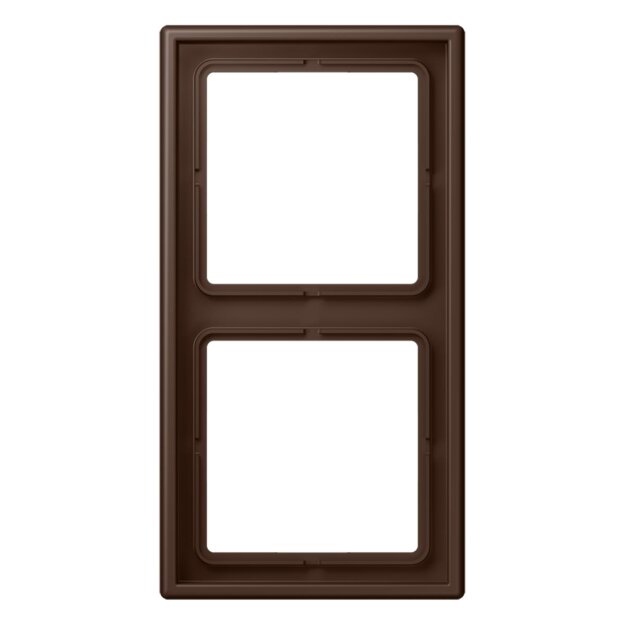 Jung LC982239 Rahmen 2-fach LC32130 (Duroplast lackiert) Terre DOmbre Brûlée 31 Les Couleurs® Le Corbusier