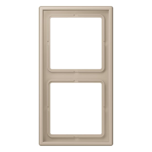Jung LC982243 Rahmen 2-fach LC32142 (Duroplast lackiert) Ombre Naturelle Claire Les Couleurs® Le Corbusier