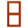 Jung LC982244 Rahmen 2-fach LC4320A (Duroplast lackiert) Rouge Vermillon 59 Les Couleurs® Le Corbusier