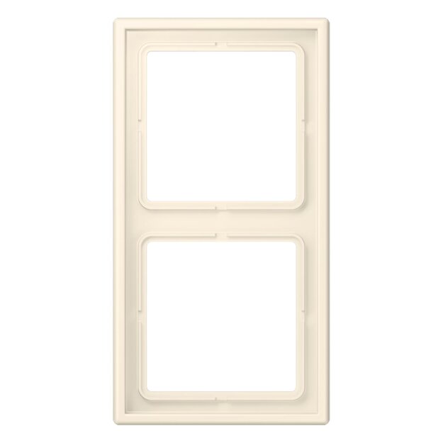 Jung LC982245 Rahmen 2-fach LC4320B (Duroplast lackiert) Blanc Ivoire Les Couleurs® Le Corbusier