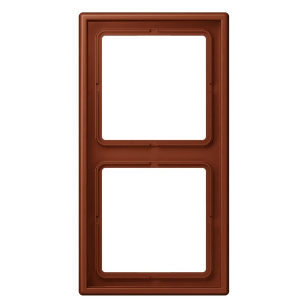 Jung LC982247 Rahmen 2-fach LC4320D (Duroplast lackiert) Terre Sienne Brûlée 59 Les Couleurs® Le Corbusier