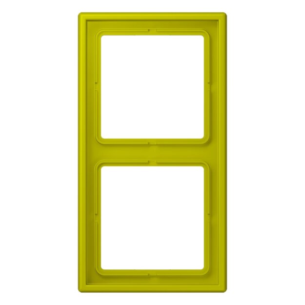 Jung LC982249 Rahmen 2-fach LC4320F (Duroplast lackiert) Vert Olive Vif Les Couleurs® Le Corbusier