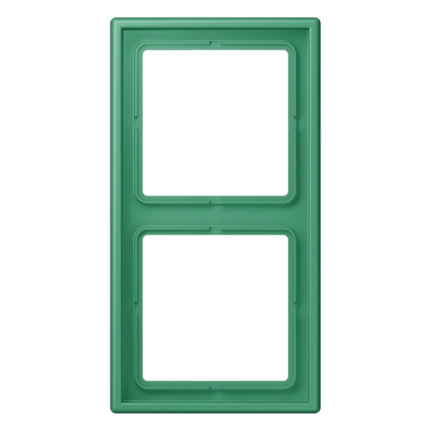 Jung LC982250 Rahmen 2-fach LC4320G (Duroplast lackiert) Vert 59 Les Couleurs® Le Corbusier