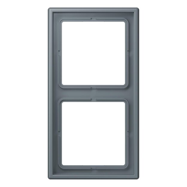 Jung LC982251 Rahmen 2-fach LC4320H (Duroplast lackiert) Gris 59 Les Couleurs® Le Corbusier