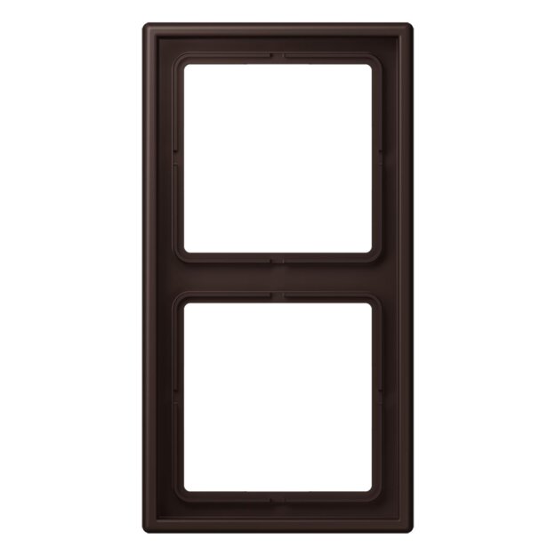 Jung LC982252 Rahmen 2-fach LC4320J (Duroplast lackiert) Terre D’Ombre Brûlée 59 Les Couleurs® Le Corbusier