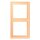 Jung LC982258 Rahmen 2-fach LC4320P (Duroplast lackiert) Terre Sienne Claire 59 Les Couleurs® Le Corbusier