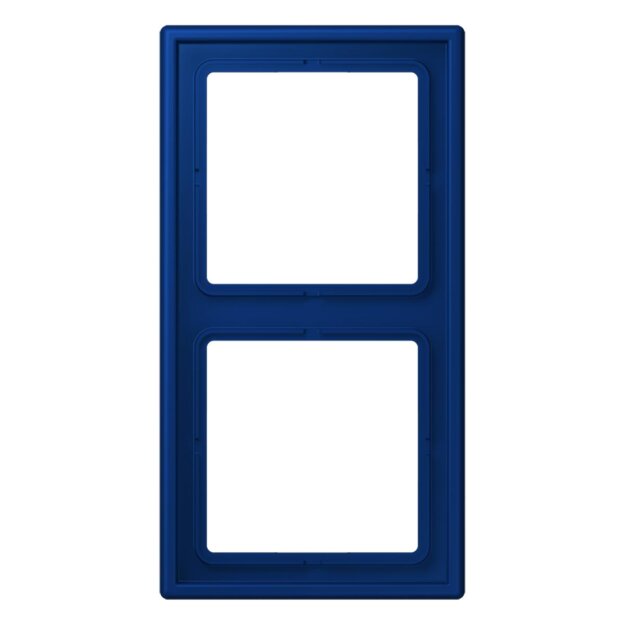 Jung LC982261 Rahmen 2-fach LC4320T (Duroplast lackiert) Bleu Outremer Foncé Les Couleurs® Le Corbusier