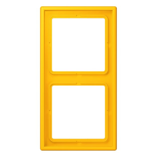 Jung LC982263 Rahmen 2-fach LC4320W (Duroplast lackiert) Le Jaune Vif Les Couleurs® Le Corbusier