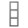 Jung LC983203 Rahmen 3-fach LC32011 (Duroplast lackiert) Gris 31 Les Couleurs® Le Corbusier