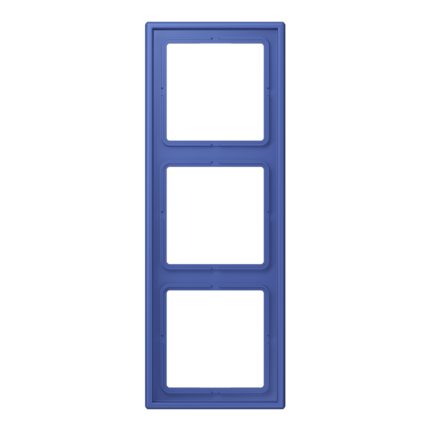 Jung LC983206 Rahmen 3-fach LC32020 (Duroplast lackiert) Bleu Outremer 31 Les Couleurs® Le Corbusier