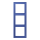 Jung LC983206 Rahmen 3-fach LC32020 (Duroplast lackiert) Bleu Outremer 31 Les Couleurs® Le Corbusier