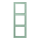 Jung LC983217 Rahmen 3-fach LC32041 (Duroplast lackiert) Vert Anglais Clair Les Couleurs® Le Corbusier