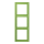 Jung LC983220 Rahmen 3-fach LC32051 (Duroplast lackiert) Vert 31 Les Couleurs® Le Corbusier